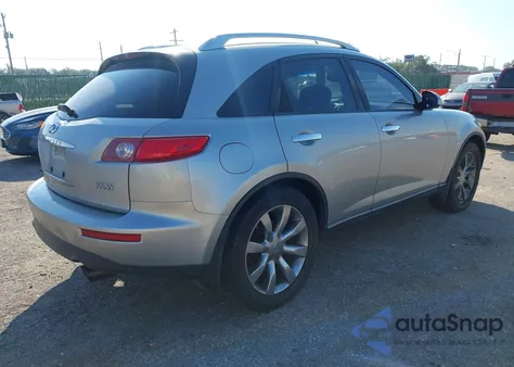 2004 Infiniti Fx35 from USA, damaged, VIN JNRAS08W04X215950